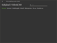 Tablet Screenshot of koksland.se